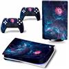PDURMBUAB Nessuna Schiuma Nessuna Bolla Per PS5 Skin Disc Edition & Digital Console E Controller Vinyl Cover Skins Wraps Resistente Ai Graffi, Compatibile 29702(Digital Edition)