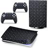 GALSOR Protettivo Pelle Decalcomanie Anime Console Per PS5 Disk Edition 2 Controller Pellicola Vinile Avvolge, Durevole, Resistente Graffi 99030 Senza Bolle E Senza Residui