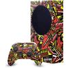 Head Case Designs Licenza Ufficiale Harry Potter Modello Gryffindor Grafica Pacchetto Console Da Gioco Wrap E Pelle Per Controller Compatibile con Xbox Series S Console & Controller Bundle