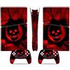 LNMLRBXEXZ Compatibile Con Adesivi Skin Per PS5 Slim Skin Disc Edition & Per Digital Console Controller Vinyl Cover Skins Wraps Scratch Resistant Compatible 22625 Avvolgimento(Disc Version)