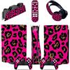 GALSOR Protettivo 62487 Per PS5 Console Disc Edition & Digital Edition Sticker Vinyl Decal Cover Per Ps5 Controller & Charging Station & Headset & Media Remote Senza Bolle E Senza Residui(Disc Version)