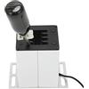 AMONIDA USB Simulator Shifter, 7 Plus R Racing Game H Shifter Plug and Play Universale con Impugnatura in Fibra di Carbonio per