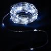 VoltShine Catena luminosa a LED in filo di rame, 15 m, batteria 3AA, bianco freddo, ideale per decorare interni ed esterni, crea ambienti accoglienti.