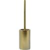 Spirella Scopino per WC Supporto in Ceramica Tubo Oro Opaco