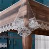 PETTI Artigiani Italiani - Tovaglia Trasparente Plastificata Copritavolo Antimacchia in PVC, con Pizzo Rebrodè - Protezione Tavolo Cucina e Sala da Pranzo, 6 Posti (140x180 cm) Rettangolare