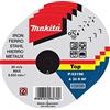 MAKITA --- Disco da taglio per ferro ø 115 mm confezione 50 pezzi