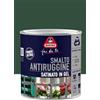 Boero Fai da Te, Smalto Antiruggine Satinato in Gel ad Alta Protezione Interno/Esterno, Pronto all'Uso, Non Cola, Per Ferro, Legno, Strutture Metalliche, Latta da 0,5L, Colore Verde Imperiale