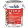Remmers Vernice trasparente Acqua HK 3in1 noce, 2,5 litri, vernice per legno, per recinzioni, copertura per auto, casette da giardino, impregnante + fondo + finitura in uno
