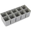 Tanos 83500055 Inserto vassoio 10 parti (L x L x A) 50 x 50 x 68 mm