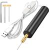 Gvvsjgdbis Kit Mini Trapano Elettrico USB Strumenti Rotanti USB Strumento di Incisione Penna Trapano con Trapani Strumenti Elettrici