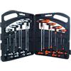 Wacktek SET 16 PEZZI CHIAVI A T CHROME VANADIUM ESAGONALI E TORX IMPUGNATURA