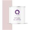 Q-COVER Vernice in lattice, 2 l, colore per interni, colore per soffitto, classe 3, colore opaco, resistente all'abrasione, elevata opacità, colore: Rosa cipria chiaro