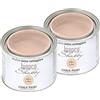 bianco Shabby CHALK PAINT Rosa Antico Pittura Shabby Chic Vintage per Mobili e Pareti EXTRA OPACO (2 x 500 ml)