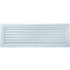 Generic Griglia di aerazione rettangolare in plastica (abs) - Dimensione 125x365 pass.aria cm2 112