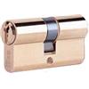 Iseo Art. 820940409 CILINDRO SAGOMATO F5 ottone nichelato; - L - 80 - A - 40 - B - 40