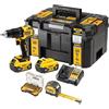 DEWALT Trapano e avvitatore DEWALT XR 18V - 2 batterie da 5,0Ah - Caricabatterie - Metro da 5 m - Valigetta per avvitatori