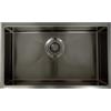 Essebagno Luisa lavello a vasca singola 76x45 gun metal