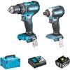 Makita DHP485+DTD153+DC18RC+BL1830Bx3