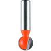 CMT ORANGE TOOLS CMT CMT-868.658.11 868.658.11-Fresa esférica HW s=12.7 d=15.8x14.2x60.3 r=8, Nero