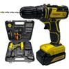 Nemura Trapano avvitatore a batteria da 20V - con 2 Batterie da 1,5Ah - 2 Velocità e Mandrino Autoserrante - Avvitatore Elettrico - Impugnatura morbida e Luce LED - SAC in Italiano
