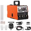 Teodute MIG/MMA/TIG 3 In 1 Multifunzione Saldatrice Elettrodo 240V 250A, Saldatrice a Filo Continuo No Gas con Led Display, Include Filo Animato e Torcia Mig, per Appassionati fai e Professionisti
