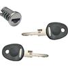 pro-Styling design for perfection pro-Styling Cilindro a incastro, per porta, con 2 chiavi, per roulotte, camper, caravan, caravan, sistema FAP, colore: nero