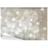 decomonkey carta da parati Dente di Leone Natura Pianta, 400x280 cm | fotomurale in tessuto non tessuto, astratto, Dandelion, floreale, beige, bianco