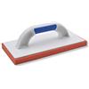 DEWEPRO® - Frattazzo (PS) con rivestimento in schiuma di gomma dura (20 mm) - 280 x 140 mm - Disco in spugna - Gomma dura