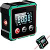 Generisch Magnetic Digital Angle Finder with Electronic Laser, Aneedbaby Angle Finder Tool, Digital Level with LCD, Protractor & Inclinometro for Woodworking (With laser)