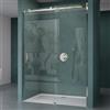 Mai & Mai Box Doccia per Nicchia 130x195cm, Porta Doccia Scorrevole in Cristallo Trasparente 8mm, Box Cabina Doccia Incasso per Bagno Teramo04