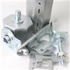 AWITALIA- KIT RULLO PER TAPPARELLA DA CM.250 DIAMETRO MM.60 SPESSORE 6/10 COMPLETO DI CALOTTA. GANCI E SUPPORTO (Kit Rullo Cm.250 6/10)