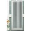 L R Box Doccia Estensibile a Soffietto in PVC Bianco Cm 75 x 185 H