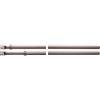 nextradeitalia CF ASTE X SERRATURA ESTERNE 93140 MOTTURA VERNICIATE DRITTE TRIPLICI MM 18 CF=PZ 2