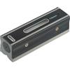 DAZZLEEX Livella bolla,Livella in acciaio di precisione da 0,02 mm di grado industriale,200mm Livella a bolla per installatori