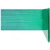 DECOR ITALY Lastra Policarbonato Alveolare EXOLON 3000x1050mm Spessore 10mm 4 Pareti VERDE