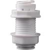 SHIOFRCN 5 Pz 1/4 Connettore Passaparete Ad Accesso Rapido 6.35mm OD Tubo Connettori Acqua Sistema Ad Osmosi Inversa Raccordo Rapido Dritto