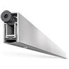 Gedotec ACCOUSTIC PLUS - Guarnizione per pavimento abbassabile, automatica, antivento, anti-freddo, lunghezza 1030 mm, accorciabile