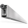 Gedotec Guarnizione inferiore abbassabile, 1 pezzo, guarnizione per porta inferiore, automatica, 15 x 28 mm, ACCOUSTIC Plus, lunghezza 930 mm, accorciabile, guarnizione per porte | protezione dal