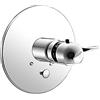 Hansa, Set esterno Hansamix 0862 per miscelatore termostatico con blocco integrato, cromato, 08629175