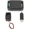 Akozon tensione elettrica data logger + PEACEFAIR 100A Misuratore multifunzione Tensione Corrente Fattore di potenza Frequenza Misuratore di energia Voltmetro AC(1*Meter 1*open type CT 1*USB to 485)
