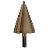 GrecoShop Fresa/Punta conica allargafori scalino/gradino HSS attacco SDS Plus 6-55mm