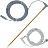 Générique Grounding Rod - Earth Rod | Grounding Kit | 40Ft Female Ground Cord, Earth Connected Products, Grounding Tester Earthing For Grounded Earth, Improves Electrical Safety, Ground Rod - Earthing Kit