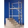 Svelt Trabattello Multiposizione in Alluminio Trasformabile in Scala a Cavalletto per Uso Professionale Leggero, MagoS