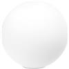 ABOOFAN Paralume a Sfera in Vetro Smerigliato Bianco Latte G9 10 CM Diametro per Lampada a Sospensione Protezione Occhi Contro Luce Intensa per Lampadario da Cucina e Soggiorno