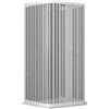OLIMPO DOCCE - Box doccia a soffietto su tre lati in pvc ingresso centrale - 70x90x70