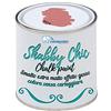Color Point Pittura Shabby Chic CHALK PAINT 1 Litro - Extra Opaca Colora senza Carteggiare 22 COLORI VINTAGE (Rosa Antico 3014)