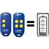 Easy-Tec Telecomando di ricambio per telecomando Roma Certo 868,5 MHz MT87A3-2 MT87A3-4