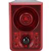 Asixxsix Allarme solare per sensori di movimento all'aperto, 3 livelli di volume regolabili allarme luminoso stroboscopico impermeabile a LED, Angolo di rilevamento di 120° per casa villa
