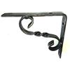 Ferart Coppia Reggimensola ferro battuto 3460 - Supporto mensola 110x100
