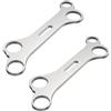 NYUwec Chiavita a Colpa Versatile per ingranaggio Leatherman a Doppio Uso Slim Steel Multitool Spanner